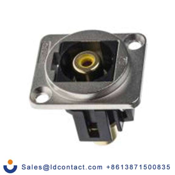 RS PRO,907-5674,漏电保护插座 直向, 面板安装, 黄色, 镀镀镍触点