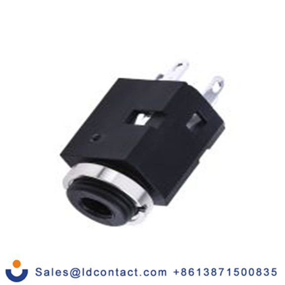 RS PRO,907-5680,3.5mm, 面板安装 立体声 母插 焊接 3, 插孔连接器 1A 垂直式, 聚丁烯对苯二酸盐触芯, 黑色