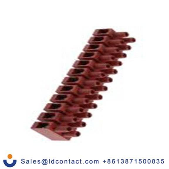 RS PRO,910-6788,断开接线端子台, 12路, 14.5 mm节距, 450 V 76A, 线规16 mm², 表面安装, 棕色, 红色 螺钉