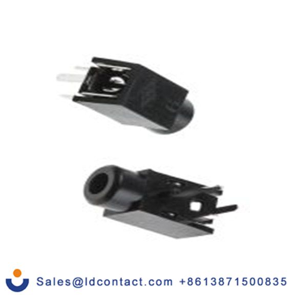 RS PRO,913-1005,2.5mm, PCB安装 单声道 母插 焊接 2, 插孔连接器 500mA 直角, 黑色