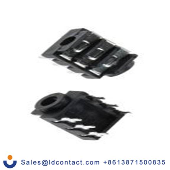 RS PRO,913-1018,3.5mm, PCB安装 立体声 母插 焊接 6, 插孔连接器 5A 直角, 铜合金触芯, 黑色