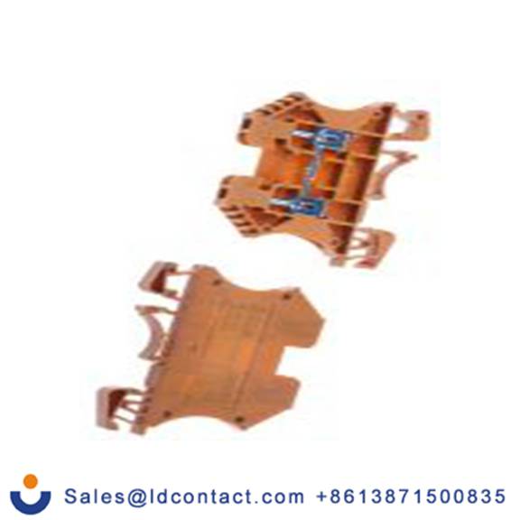 RS PRO,913-1207,DIN 导轨端子块, 800 V, 2.5 mm²CSA, 橙色 螺钉