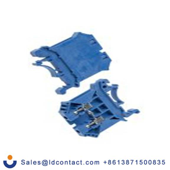 RS PRO,913-1223,DIN 导轨端子块, 800 V, 2.5 mm²CSA, 蓝色 螺钉