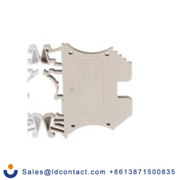 RS PRO,913-1229,DIN 导轨端子块, 800 V, 2.5 mm²CSA, 米色 螺钉