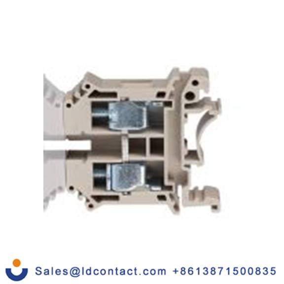 RS PRO,913-1232,DIN 导轨端子块, 800 V, 2.5 mm²CSA, 米色 螺钉