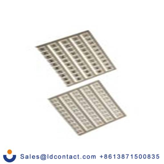 RS PRO,913-1282,标记接线片, 用于DIN导轨端子块, W6系列