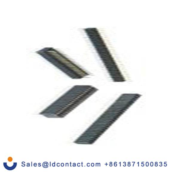 RS PRO,251-4371,60p 2排 引脚管座 直向, 1.27 mm间距, 通孔安装 无罩 W5821系列