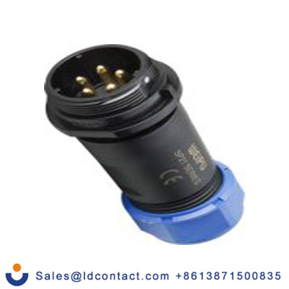 RS PRO,124-6669,Standard 圆形连接器 插座, 3芯, 电缆安装, 公芯, 500 V, IP68, SP21系列