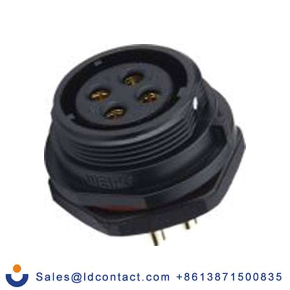 RS PRO,124-6673,Standard 圆形连接器 插座, 5芯, 正面安装, 母插芯, 500 V, IP68, SP21系列