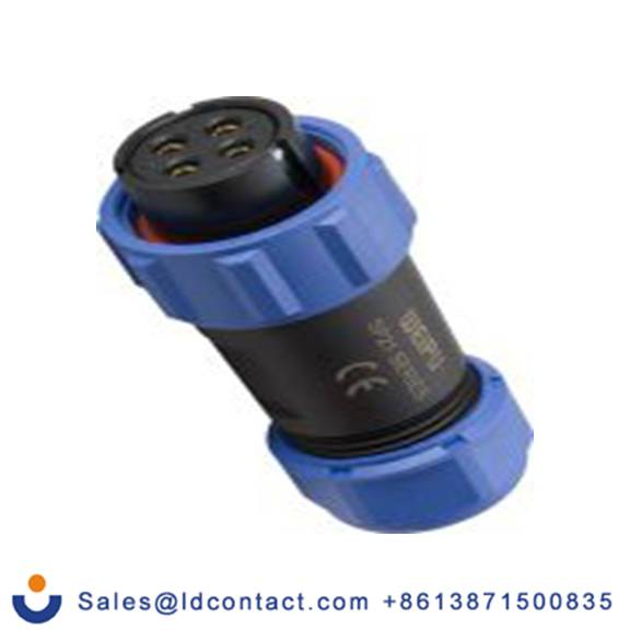 RS PRO,124-6685,Standard 圆形连接器 插头, 5芯, 电缆安装, 母插芯, 500 V, IP68, SP21系列