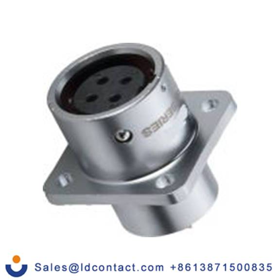 RS PRO,124-6712,M12 圆形连接器 插座, 5芯, 法兰安装, 母插芯, 180 V, IP40, SF12系列