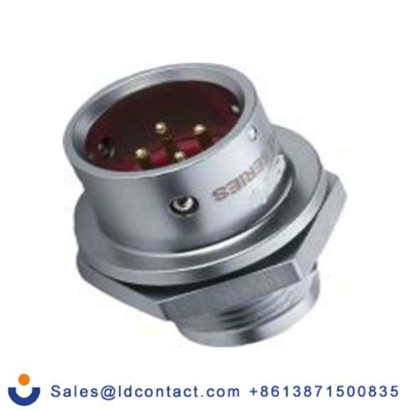 RS PRO,124-6726,M12 圆形连接器 插座, 5芯, 正面安装, 公芯, 180 V, IP40, SF12系列