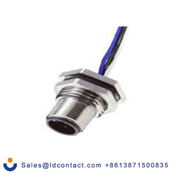 RS PRO,124-7080,M12 圆形连接器 插头, 5芯, 面板安装, 公芯, 60.0 V, IP40, CPM12系列