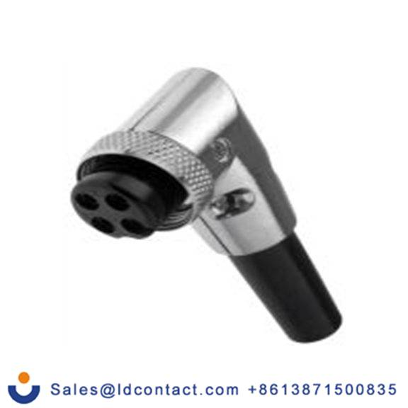 RS PRO,125-1078,Miniature 圆形连接器 插头, 4芯, 电缆安装, 母插芯, 48 V, ZC系列