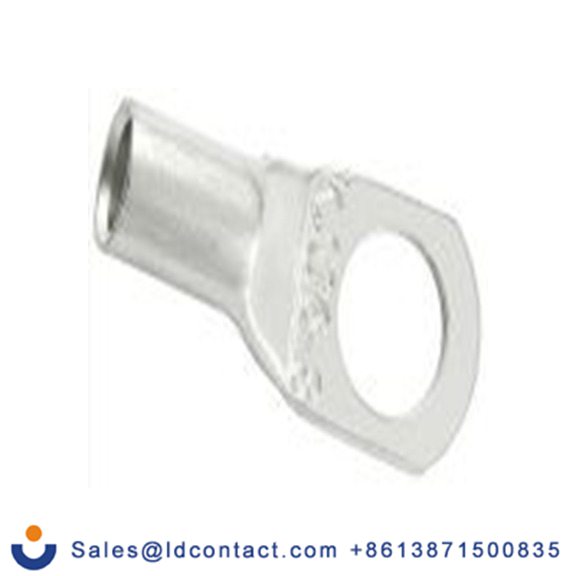 RS PRO,125-1960,非绝缘 铜 环形端子, Φ8.4 mm内环 6 AWG, M8螺栓, 灰色 6 AWG, -40 °C至150 °C TL系列