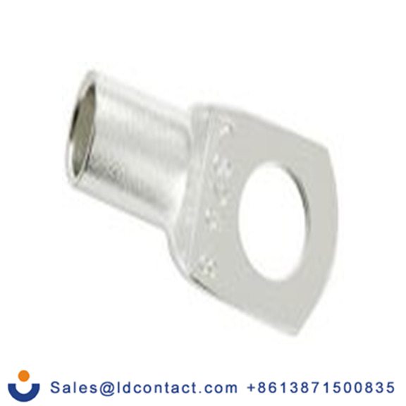 RS PRO,125-1962,非绝缘 铜 环形端子, Φ8.4 mm内环 4 AWG, M8螺栓, 灰色 4 AWG, -40 °C至150 °C TL系列