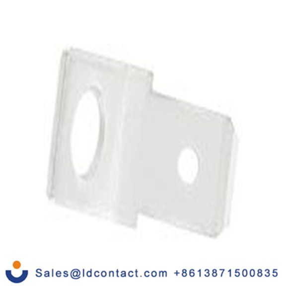 RS PRO,125-1986,非绝缘 螺栓型端子 公, 6.35 x 0.8 mm接片, 银色 插簧端子, 镀锡 黄铜触点 系列