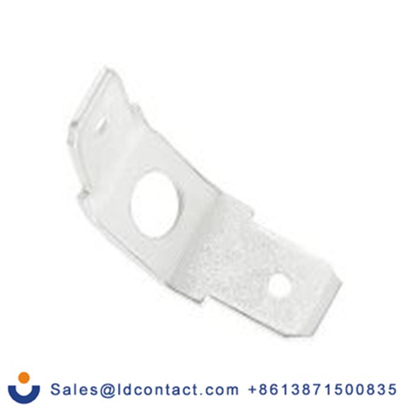 RS PRO,125-1989,非绝缘 螺栓型端子 公, 6.35 x 0.8 mm接片, 银色 插簧端子, 镀锡 黄铜触点 系列