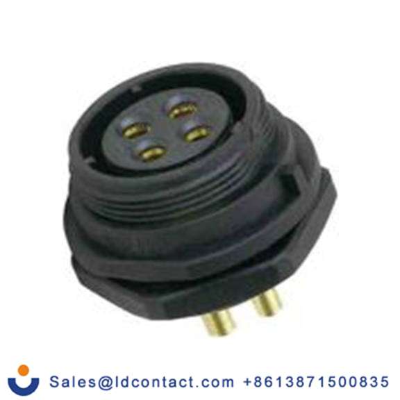 RS PRO,131-6366,Standard 圆形连接器 插座, 2芯, 正面安装, 母插芯, 500 V, IP68, SP21系列