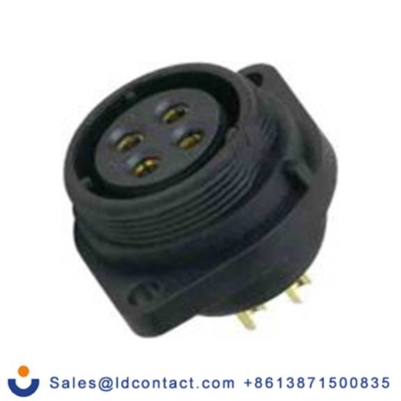 RS PRO,131-6375,Standard 圆形连接器 插座, 3芯, 法兰安装, 母插芯, 500 V, IP68, SP21系列