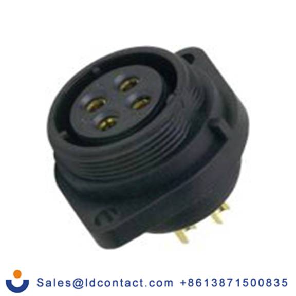 RS PRO,131-6377,Standard 圆形连接器 插座, 5芯, 法兰安装, 母插芯, 500 V, IP68, SP21系列