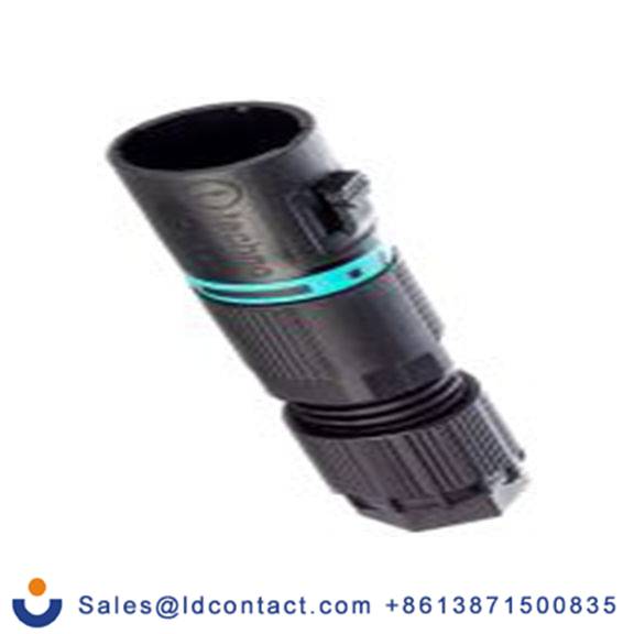 RS PRO,136-9894,照明连接器 电缆安装 公 三通插头 螺钉 10A, 2极 IP68, 1路, 400 V, 黑色, TeePlug系列