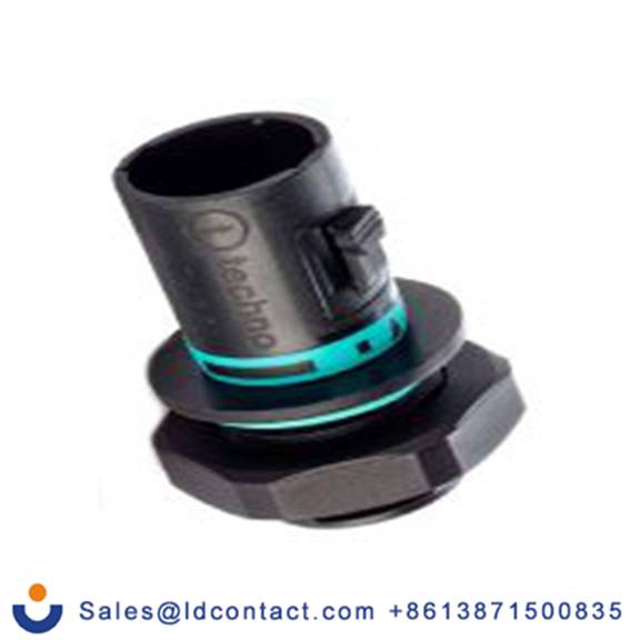 RS PRO,136-9903,照明连接器 面板安装 公 三通插头 螺钉 10A, 2极 IP68, 1路, 400 V, 黑色, TeePlug系列