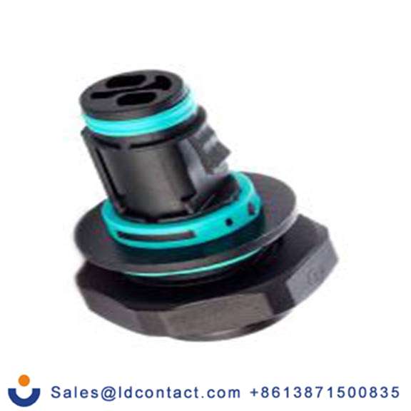 RS PRO,136-9905,照明连接器 面板安装 母插 三通插座 螺钉 10A, 2极 IP68, 1路, 400 V, 黑色, TeePlug系列