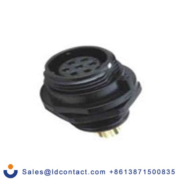 RS PRO,144-0613,Miniature 圆形连接器 插座, 4芯, 正面安装, 母插芯, 200 V, IP68, SP13系列