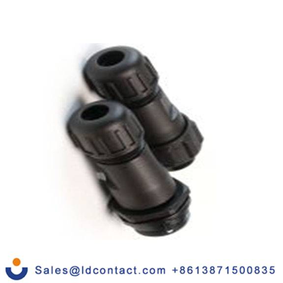 RS PRO,144-0627,Miniature 圆形连接器 插头, 插座, 2芯, 电缆安装, 公/母芯, 250 V, IP68, SP13系列