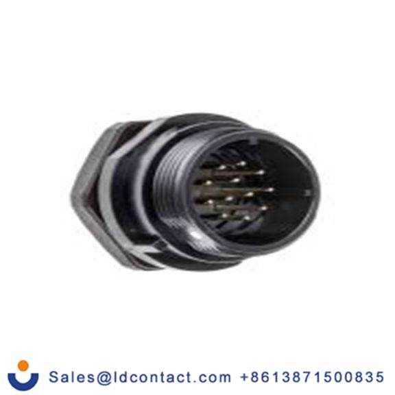 RS PRO,144-4204,Standard 圆形连接器 插座, 12芯, 正面安装, 公芯, 400 V, IP68, SP21系列