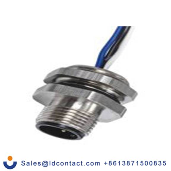 RS PRO,144-7603,M12 圆形连接器 插头, 4芯, 面板安装, 公芯, 250.0 V, IP40, CPM12系列