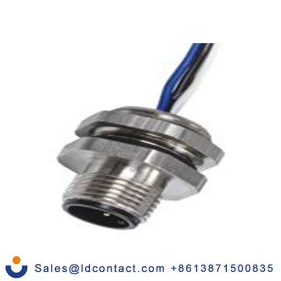 RS PRO,144-7604,M12 圆形连接器 插头, 4芯, 面板安装, 公芯, 250.0 V, IP40, CPM12系列