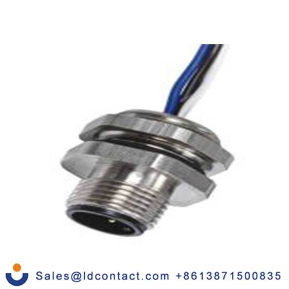 RS PRO,144-7605,M12 圆形连接器 插头, 5芯, 面板安装, 公芯, 60.0 V, IP40, CPM12系列