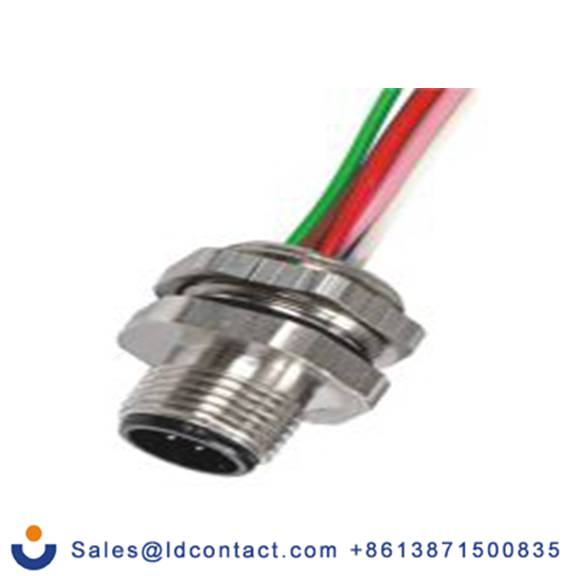 RS PRO,144-7612,M12 圆形连接器 插头, 8芯, 面板安装, 公芯, 30.0 V, IP40, CPM12系列