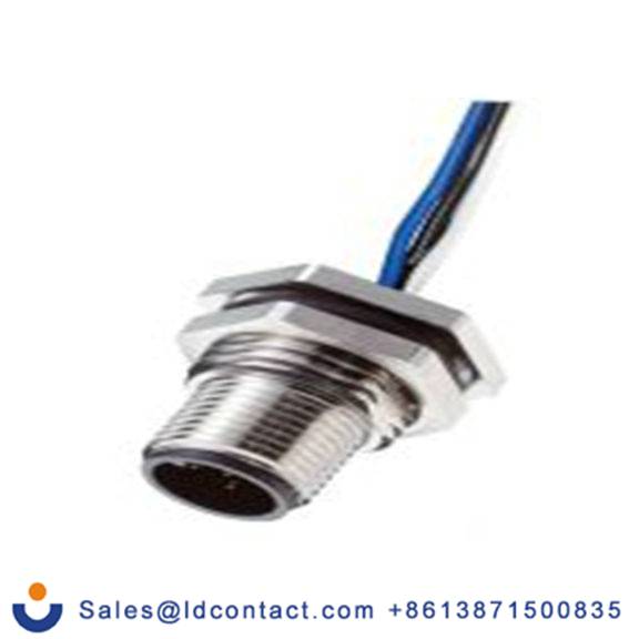 RS PRO,144-7622,M12 圆形连接器 插头, 5芯, 面板安装, 公芯, 60.0 V, IP40, CPM12系列