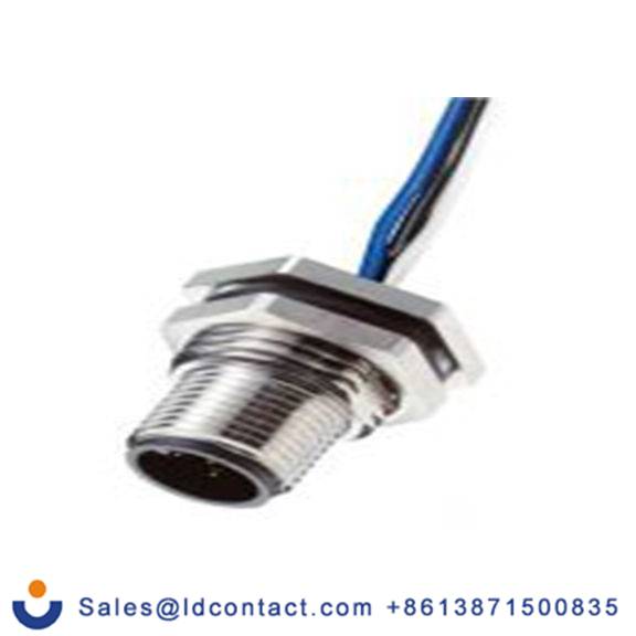 RS PRO,144-7626,M12 圆形连接器 插头, 5芯, 面板安装, 公芯, 60.0 V, IP40, CPM12系列