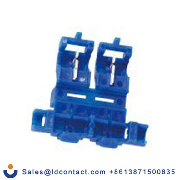 RS PRO,178-7165,接头连接器, 对接, 蓝色, 绝缘, 34 mm总长, 972系列 14 AWG