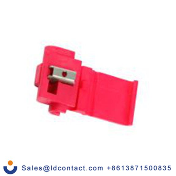 RS PRO,178-7179,接头连接器, 快速接头, 红色, 绝缘, 33 mm总长, 镀锡触点, 878010D系列 22 AWG