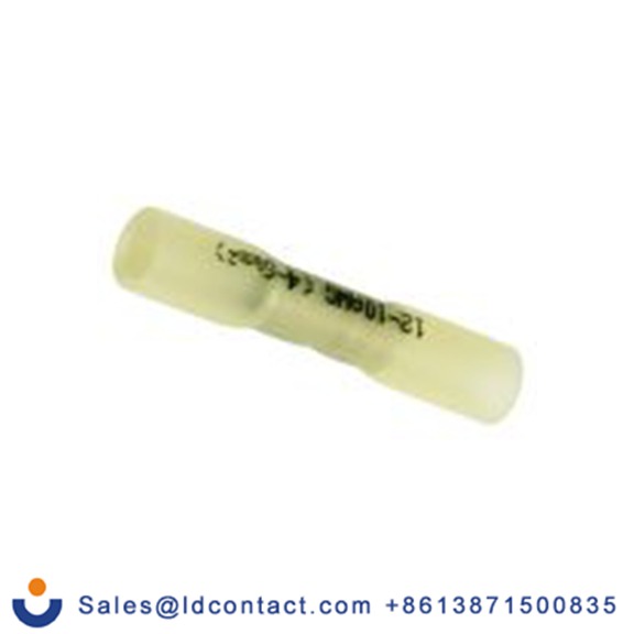 RS PRO,178-7186,接头连接器, 对接, 黄色, Φ3.4 mm, 绝缘, 41 mm总长, BHT5系列 10 AWG