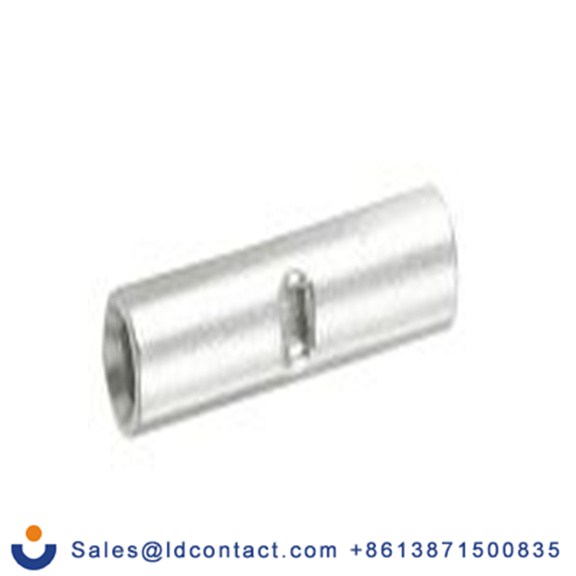 RS PRO,178-7199,接头连接器, 对接, Φ2.1 mm, 非绝缘, 12 mm总长, 镀锡触点, BNT系列 22 AWG