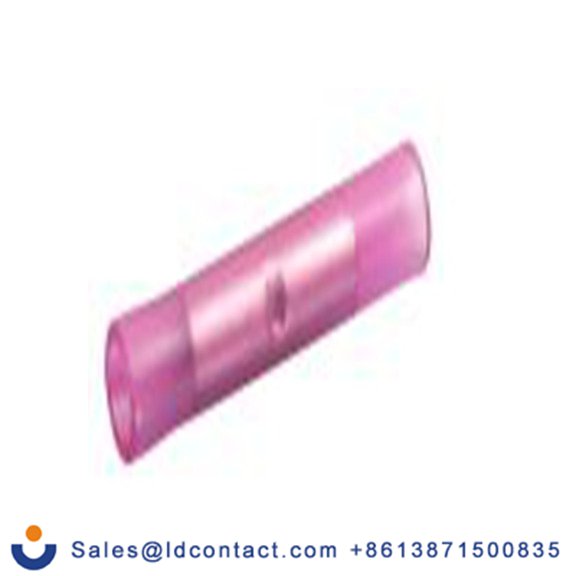 RS PRO,178-7204,接头连接器, 对接, 红色, Φ3.2 mm, 绝缘, 27.3 mm总长, BNY1系列 16 AWG