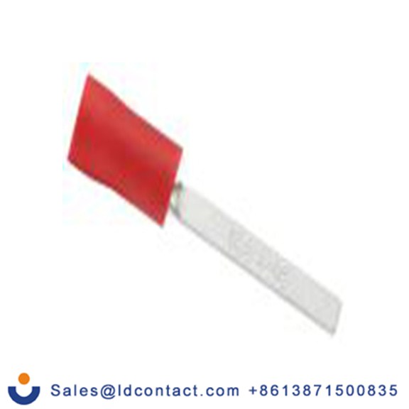 RS PRO,178-7246,片型端子, 插片2.2 mm宽x18 mm长, 绝缘x0.75 mm厚 22 AWG, 红色 16 AWG, 乙烯基绝缘