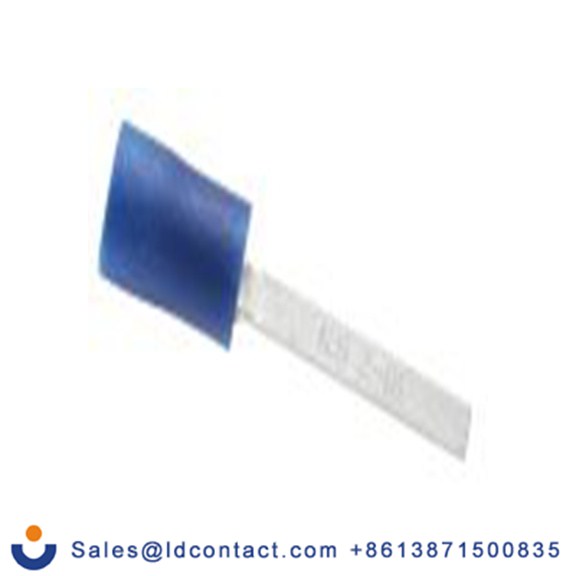 RS PRO,178-7248,片型端子, 插片2.2 mm宽x18 mm长, 绝缘x0.8 mm厚 16 AWG, 蓝色 14 AWG, 乙烯基绝缘