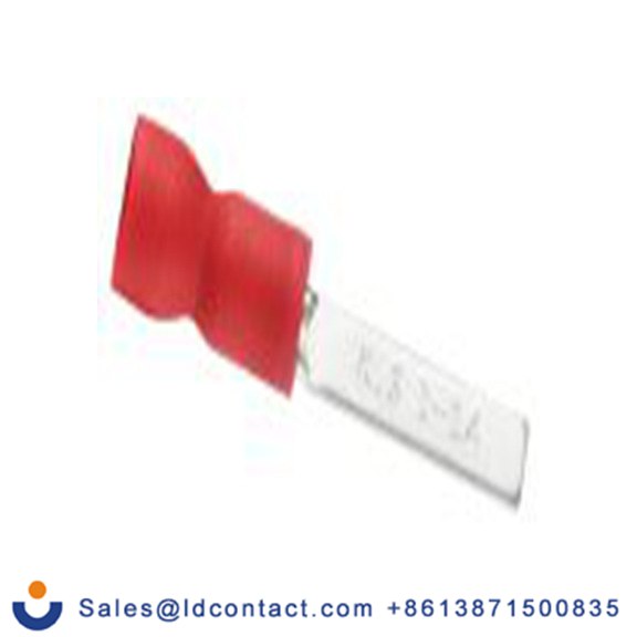 RS PRO,178-7249,片型端子, 插片3 mm宽x14 mm长, 绝缘x0.75 mm厚 22 AWG, 红色 16 AWG, 乙烯基绝缘