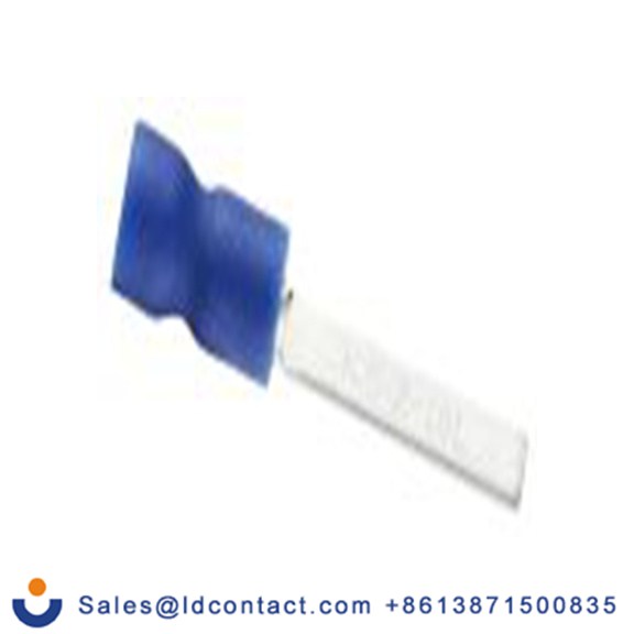 RS PRO,178-7252,片型端子, 插片2.8 mm宽x18 mm长, 绝缘x0.8 mm厚 16 AWG, 蓝色 14 AWG, 乙烯基绝缘