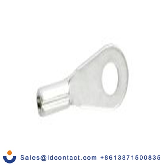 RS PRO,178-7255,非绝缘 铜 环形端子, Φ3.2 mm内环 26 AWG, 3.2 mm螺栓, 灰色 22 AWG, -40 °C至150 °C E245391系列