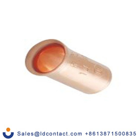 RS PRO,178-7361,非绝缘 压接靴带套圈 x 15.5 mm引脚, 最大电线尺寸 8 AWG, 总长15.5 mm