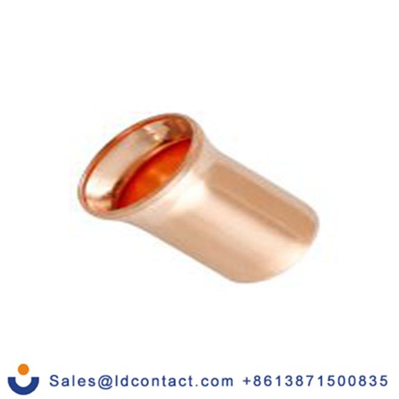 RS PRO,178-7364,非绝缘 压接靴带套圈 x 9.5 mm引脚, 最大电线尺寸 10 AWG, 总长9.5 mm