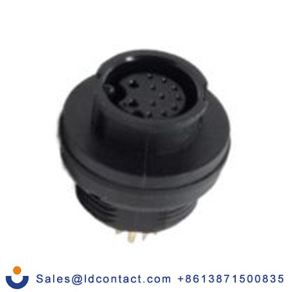 RS PRO,179-7934,C2 混合电源和信号连接器 插座, 12芯, 面板安装, 母插芯, 300 V, IP40